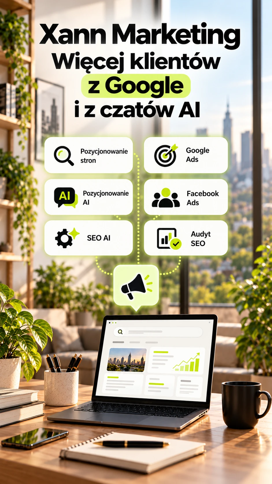Xann Marketing – więcej klientów z Google i z czatów AI