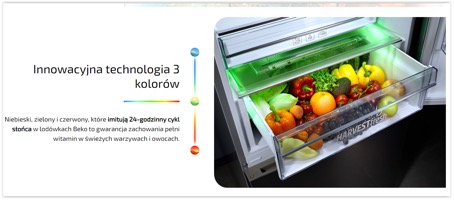 Galeria zdjęć lodówki z różnych ujęć na karcie produktu