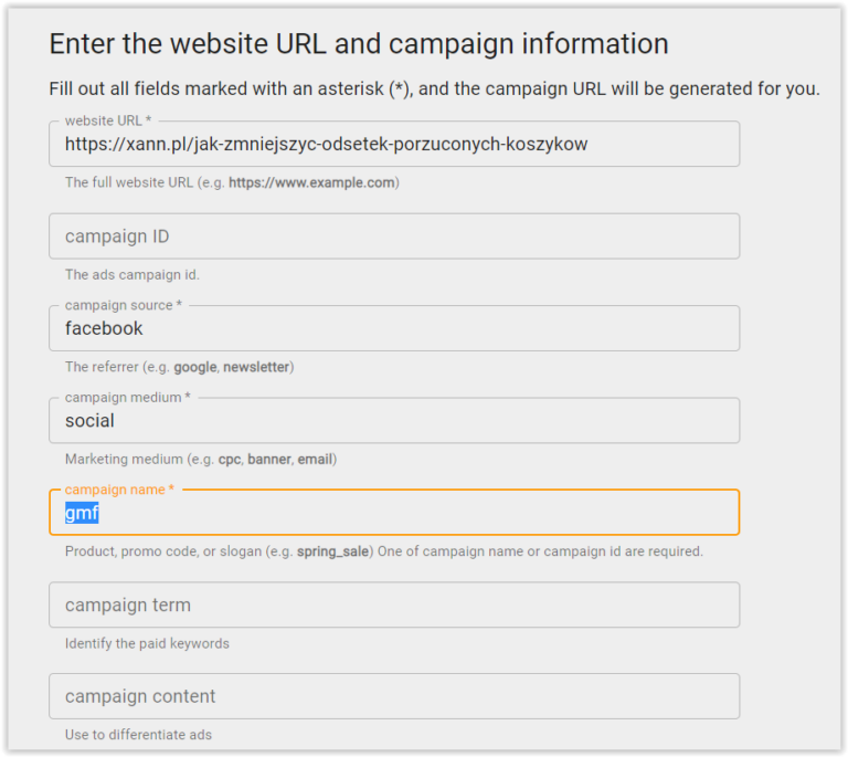 Tagi UTM – co to jest i jak z nich korzystać w GA4?